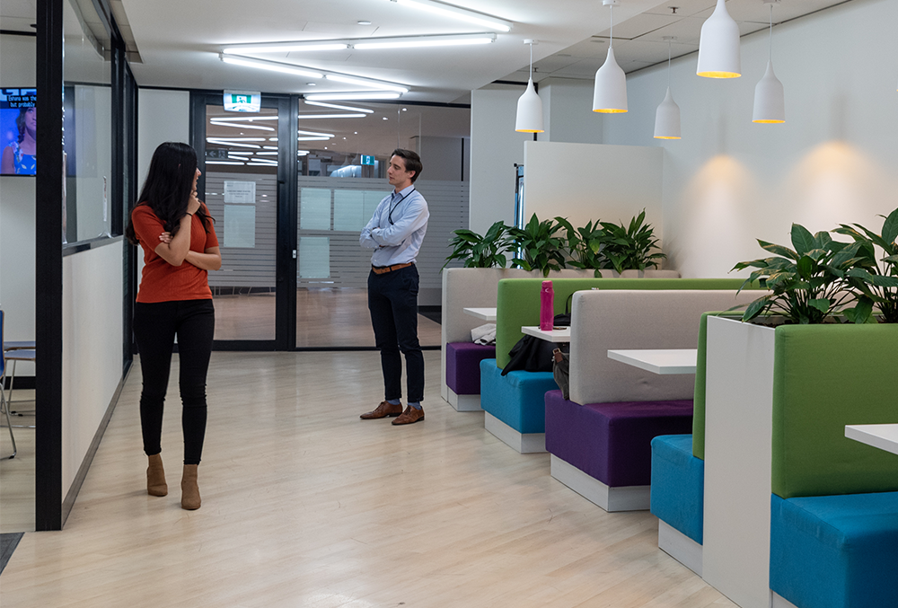 Shannon leaving the office