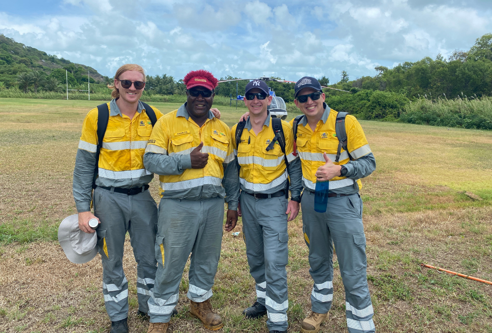 Energy Queensland - Dane Thomas in the field