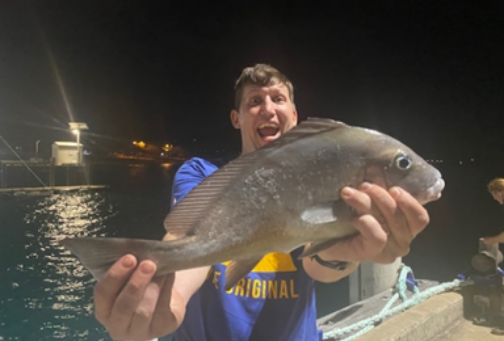 Energy Queensland - Dane Thomas with a big fish