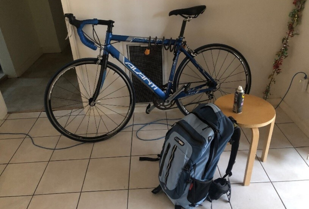 Capgemini Australia Graduate  Riley Devereaux bike