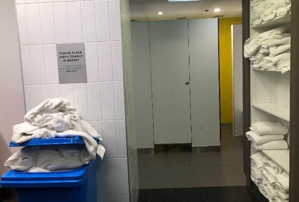 Capgemini Australia Graduate  Riley Devereaux clean towel